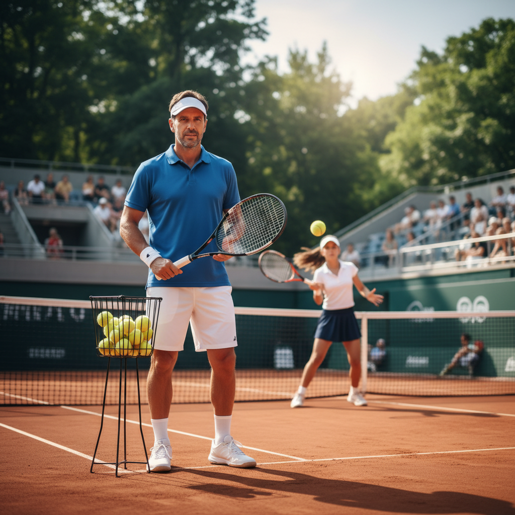 אימון טניס זוגי: איך נראה אימון משותף?